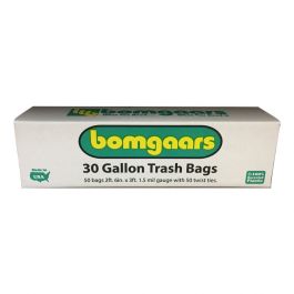 Bomgaars : Jadcore Tall Kitchen Trash Bags, White, 100-Count