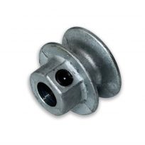 Chicago Die Casting Zinc Die Cast V-Belt Pulley with 1/2 IN Bore, 150A, 1-1/2 IN