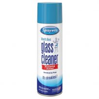 Sprayway Foaming Glass Cleaner Aerosol Fresh Scent, SW050R, 19 OZ
