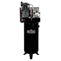 Black Diamond Vert 2-Stage Air Compressor, BDV5076055, 60 Gallon