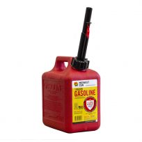 Midwest Can Auto Shut Off Gas Can, 1210, Red, 1 Gallon