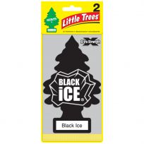 Little Trees Black Ice Air Freshener 2-Pack, U2P-20655