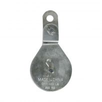 Koch Industries Swivel Eye Block Pulley, Zinc Plated, 2.1/2 IN, 3192593