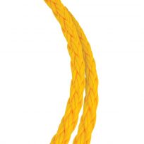 Koch Industries Polypropylene Hollw-Braid Yellow, #12 3/8 X 50 FT, 5061211