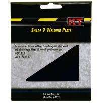 K-T Industries No. 9 Shade, Welding Plate, 4-1159, 4-1/2 IN x 5-1/4 IN