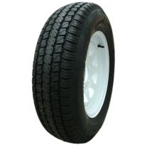 Hi-Run Trailer Tire & Wheel Assembly ST205/75D14-6 H180 on 14 X 6 5 - 4.5, ASB1002