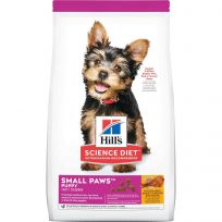 Hill's Science Diet Puppy Small Paws With Chicken Meal & Barley Dry Dog Food, 9094, 4.5 LB Bag