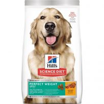 Hill's Science Diet Adult Perfect Weight Chicken Recipe Dry Dog Food, 2972, 4 LB Bag