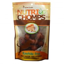 Nutri Chomps Mini Knots Chicken Flavor Dog Chews, NT003V
