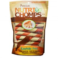 Nutri Chomps White with Chicken Wrap Dog Chews, NT022V