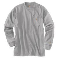 Carhartt Men's Flame-Resistant FORCE® Cotton Long-Sleeve T-Shirt