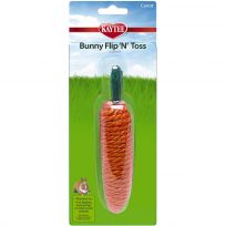 Kaytee Bunny Flip-N-Toss Toy Carrot, 100079448
