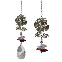 Woodstock Chimes Crystal Fantasy - Rose, CFRO