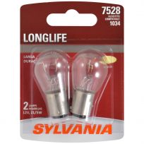 Sylvania 7528 Long Life Mini Bulb, 2-Pack, 7528LL.BP2