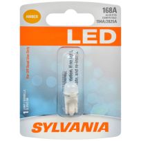 Sylvania 168A LED Mini Bulb, Amber, 168ASL.BP