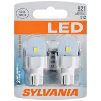 Sylvania 921 LED Mini Bulb, Cool White, 2-Pack, 921SL.BP2