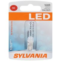 Sylvania 168R LED Mini Bulb, Red, 168RSL.BP