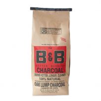 B&B™ Better Burning Oak Lump Charcoal, 00042, 20 LB