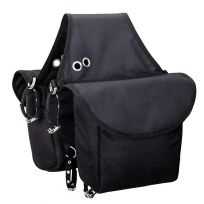 WEAVER EQUINE™ Insulated Nylon Saddle Bag, 15-0170-BK, Black