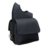 WEAVER EQUINE™ Nylon Pommel Bag, 15-0190-BK, Black