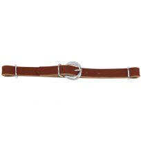 WEAVER EQUINE™ Horizons Straight Harness Leather Curb Strap, 30-1304-ST, Sunset, Average