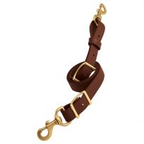 WEAVER EQUINE™ Synthetic Tie Down Strap, 35-2123-BR, Brown, 1 IN x 40 IN
