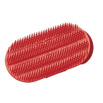 WEAVER EQUINE™ Poly Curry Comb, 65-2225-RD, Red