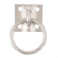 WEAVER EQUINE™ Tie Ring Plate, BC00052-ZP, 1-3/4 IN