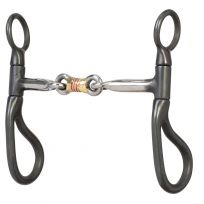 WEAVER EQUINE™ All Purpose Bit, Three-Piece Snaffle Mouth with Copper Inlay, CA-2940