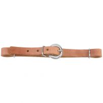 WEAVER EQUINE™ Straight Harness Leather Curb Strap, 30-1305, Russet, Average