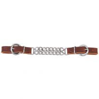WEAVER EQUINE™ Double Flat Link Chain Curb Strap, 30-1349, Sunset, Average