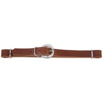 WEAVER EQUINE™ Straight Leather Curb Strap, 30-1392, Brown, Average
