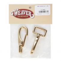 WEAVER EQUINE™ Bagged #56 Snaps, Solid Brass, 77-1062, 1 IN