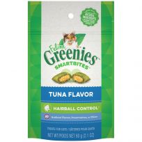 Greenies™ SMARTBITES™ Hairball Control Crunchy and Soft Natural Cat Treats, Tuna Flavor, 10153215, 2.1 OZ Bag
