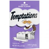 Temptations™ Classic Crunchy and Soft Cat Treats Creamy Dairy Flavor, E7230301, 3 OZ Bag