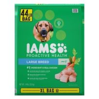 IAMS Adult Large Breed Dry Dog Food Chicken Dog Kibble, 10200690, 44 LB Bag