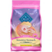 Blue Sensitive Stomach Natural Adult Dry Cat Food with Chicken & Brown Rice Recipe, 800361, 7 LB Bag