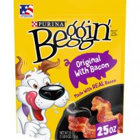 PURINA Beggin Chew Dog Treats Original With Bacon, 25 OZ