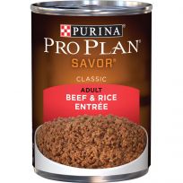 PURINA® PRO PLAN® High Protein Dog Food Wet Pate, Beef and Rice Entr~e, 13 OZ Can