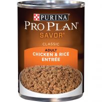 PURINA® PRO PLAN® High Protein Dog Food Wet Pate, Chicken and Rice Entr~e, 13 OZ Can