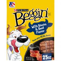 PURINA Beggin Chew Dog Treats with Bacon & Beef Flavor, 25 OZ