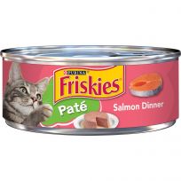 PURINA Friskies Pate Salmon Dinner Cat Food, 5.5 OZ Can