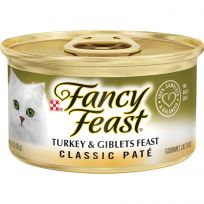 PURINA® Fancy Feast® Turkey & Giblets Feast Classic Pate Cat Food, 5.5 OZ Can