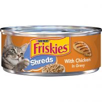 PURINA® Friskies® Shreds With Chicken In Gravy Cat Food, 5.5 OZ Can