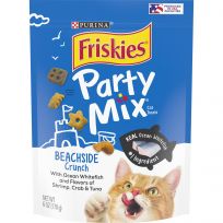 PURINA Friskies Party Mix Cat Treats Beachside Crunch, 6 OZ