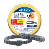Adams Flea & Tick Collar Plus Dogs & Puppies, 2-Pack, 100530914