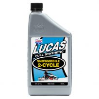 Lucas Oil Products Synthetic 2-Cycle Snowmobile Oil, 10835, 1 Quart