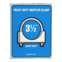 Nickson Heavy Duty Muffler Clamp, NIC00063, 3-1/2 IN