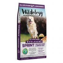 Wildology SPRINT Wholesome Chicken & Rice Recipe Large Breed Dog Food, WD005, 30 LB Bag