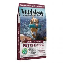 Wildology FETCH Wholesome Pasture-Raised Beef & Rice Recipe Dog Food, WD007, 30 LB Bag